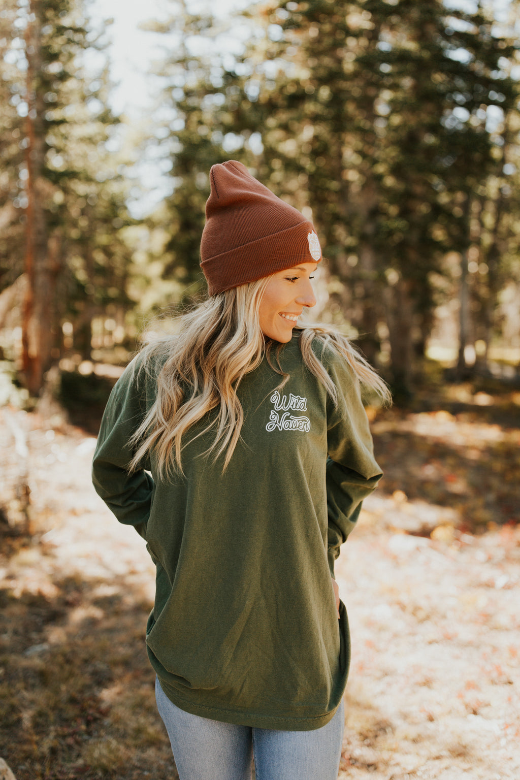 Hemp Long Sleeve "Find Your Haven" T-Shirt