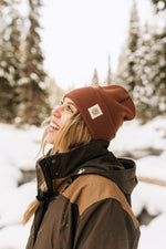 12” Coyote Brown Beanie