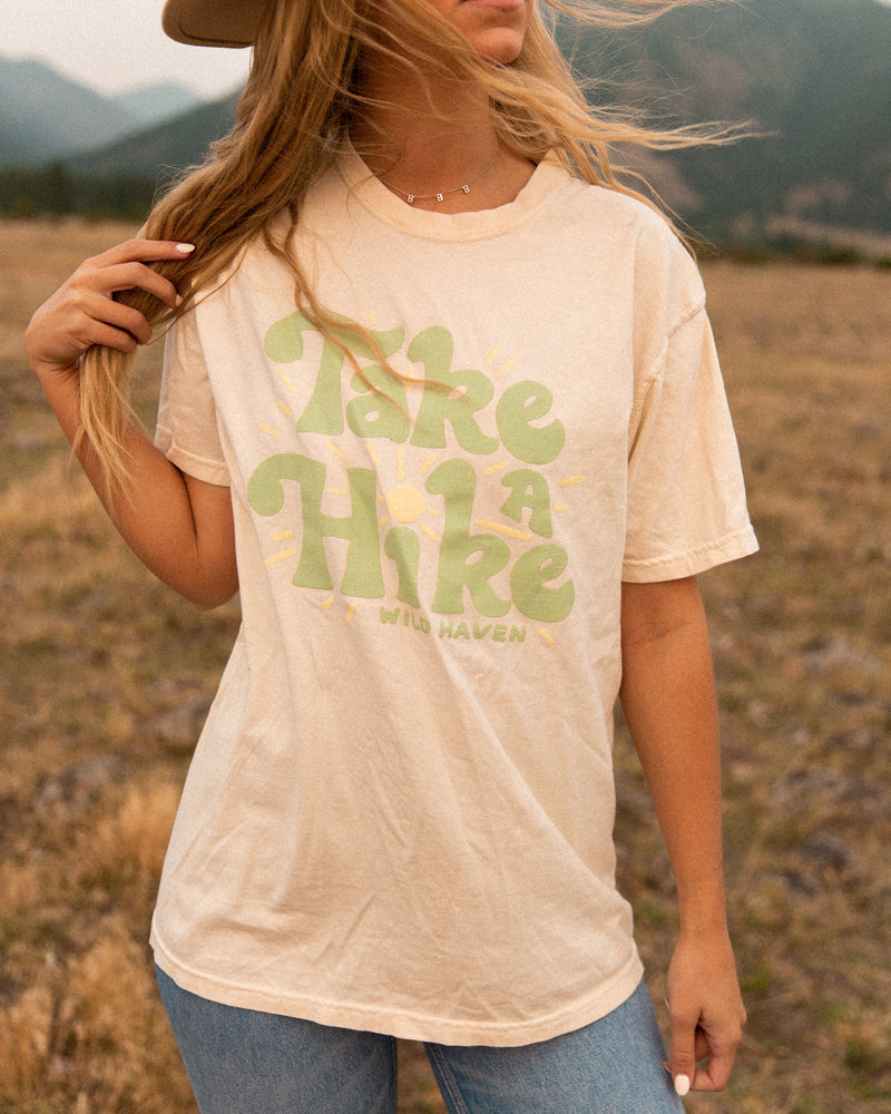 Take a Hike Short Sleeve T-Shirt in Ivory